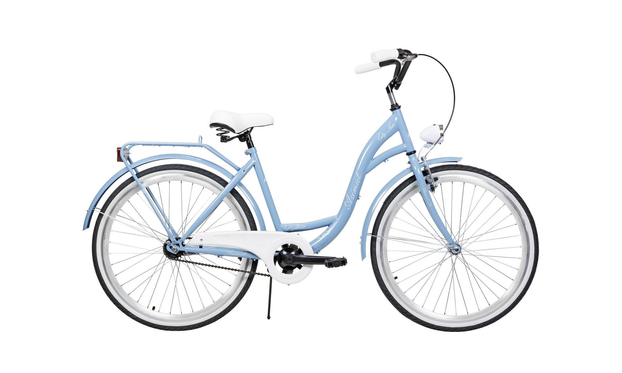 Jalgratas AZIMUT City Lux 26" 2025 light blue-white - 5