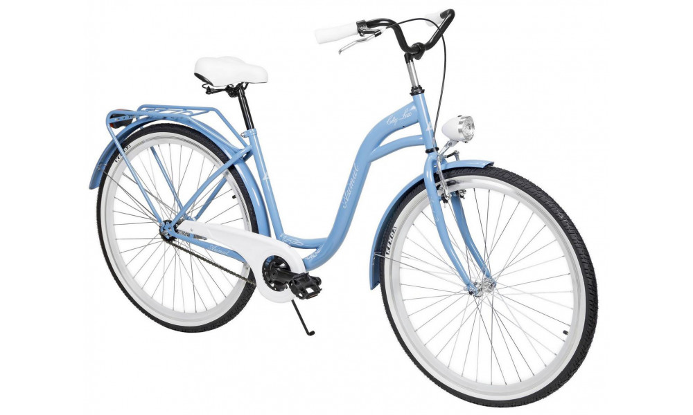 Jalgratas AZIMUT City Lux 28" 2023 light blue-white - 5