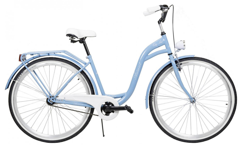 Jalgratas AZIMUT City Lux 28" 2023 light blue-white - 6