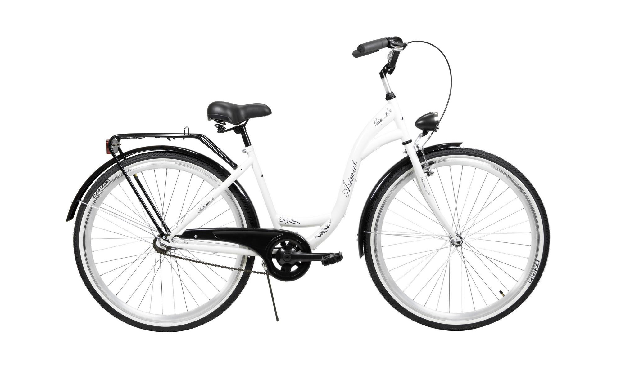 Jalgratas AZIMUT City Lux 28" 2025 white-black - 8