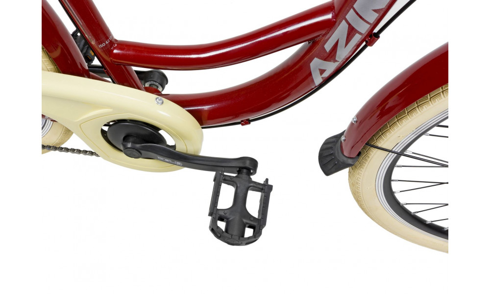 Jalgratas AZIMUT Vintage 26" 3-speed 2025 burgund-cream shiny - 2
