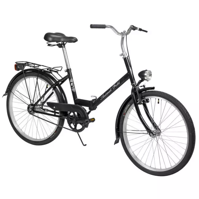Jalgratas AZIMUT Fold 24" 2025 black matt