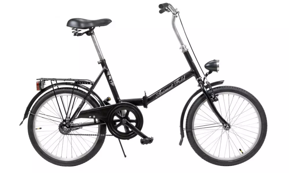 Jalgratas AZIMUT Fold 20" 2025 black shiny - 5