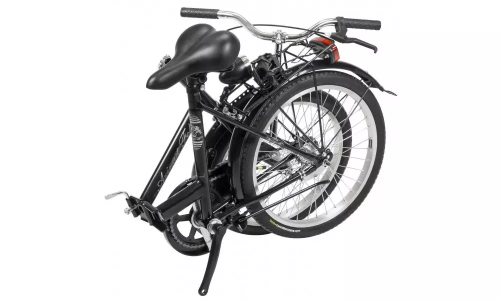 Jalgratas AZIMUT Fold 20" 2025 black shiny - 6