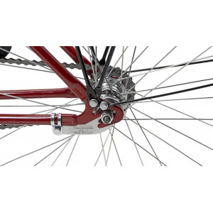 Jalgratas AZIMUT Fold 20" 2023 burgund semi-matt