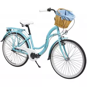 Jalgratas AZIMUT Sarema ALU 26" 3-speed 2025 turquoise matt