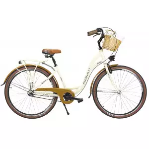 Jalgratas AZIMUT Sarema ALU 28" 3-speed 2025 cream semi-matt