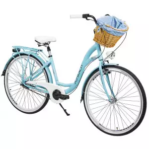 Jalgratas AZIMUT Sarema ALU 28" 3-speed 2025 turquoise matt