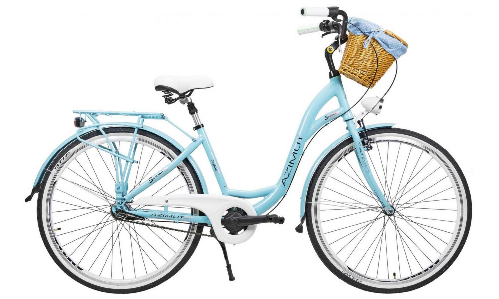 Jalgratas AZIMUT Sarema ALU 28" 3-speed 2025 turquoise matt - 2