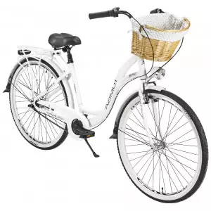 Jalgratas AZIMUT Sarema ALU 28" 3-speed 2025 white matt