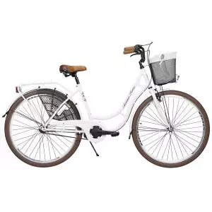 Jalgratas AZIMUT Holland Retro 28" 3-speed 2025 white matt