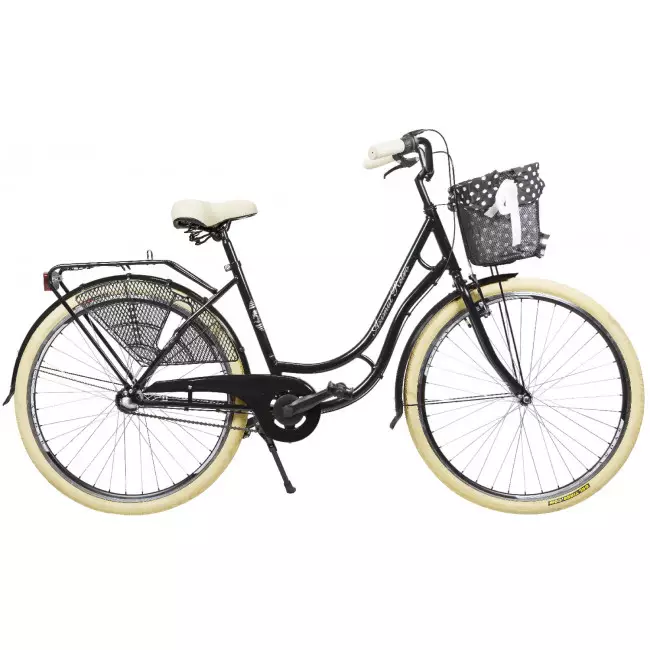 Jalgratas AZIMUT Holland Retro 28" 3-speed 2025 black matt