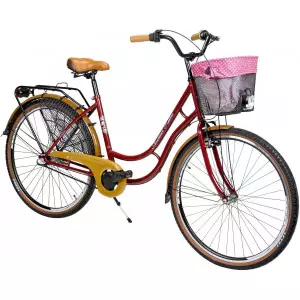 Jalgratas AZIMUT Holland Retro 28" 3-speed 2025 burgund shiny
