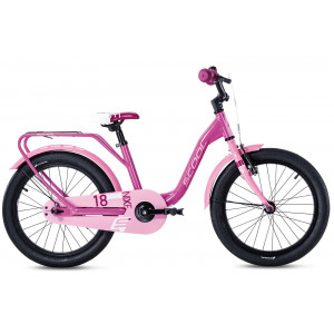 Jalgratas S'COOL niXe 18" 1-speed coaster-brake Aluminium pink-baby pink
