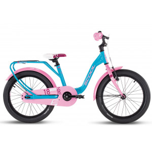 Jalgratas S'COOL niXe 18" 1-speed coaster-brake Aluminium ocean-pink