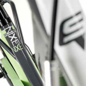 Jalgratas S'COOL niXe 18" 1-speed coaster-brake Aluminium dark grey-pastel green
