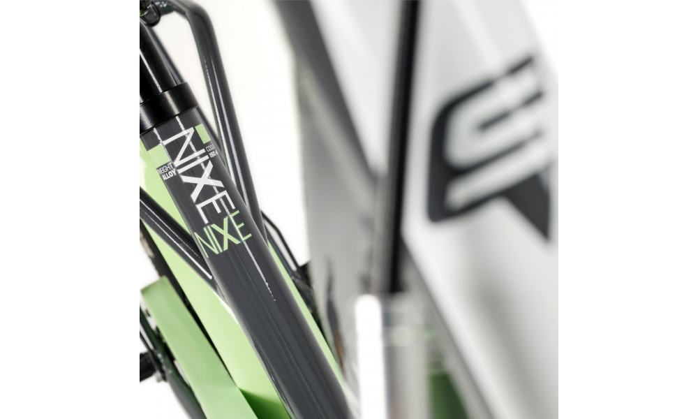 Jalgratas S'COOL niXe 18" 1-speed coaster-brake Aluminium dark grey-pastel green - 2