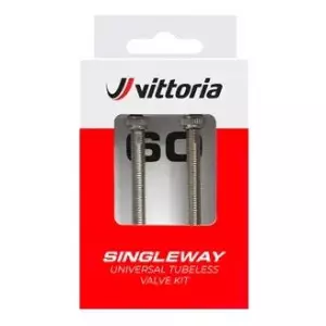 Sisekummita Ventiil Vittoria Singleway brass black 60mm 2tk.