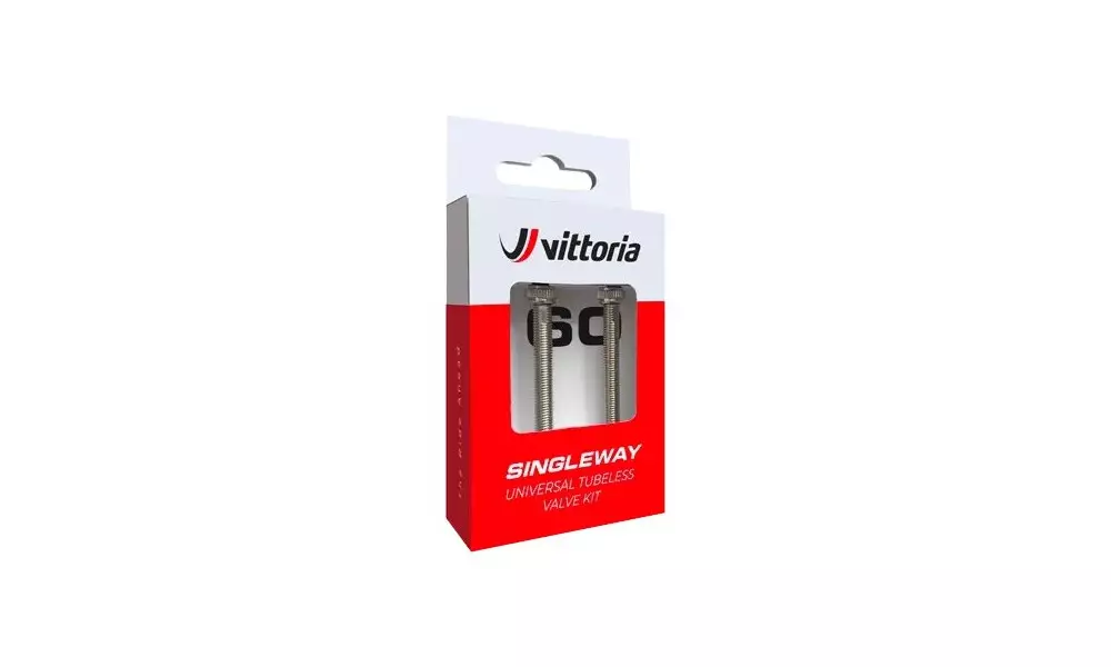 Sisekummita Ventiil Vittoria Singleway brass black 60mm 2tk. - 4
