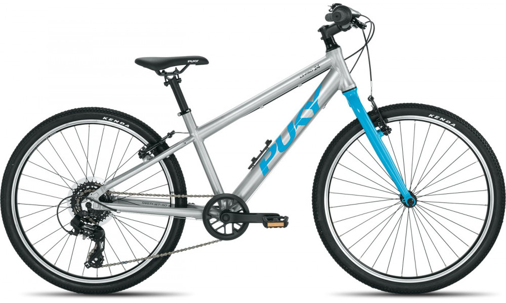Jalgratas PUKY LS-PRO 24-8 Alu silver/fresh blue - 2