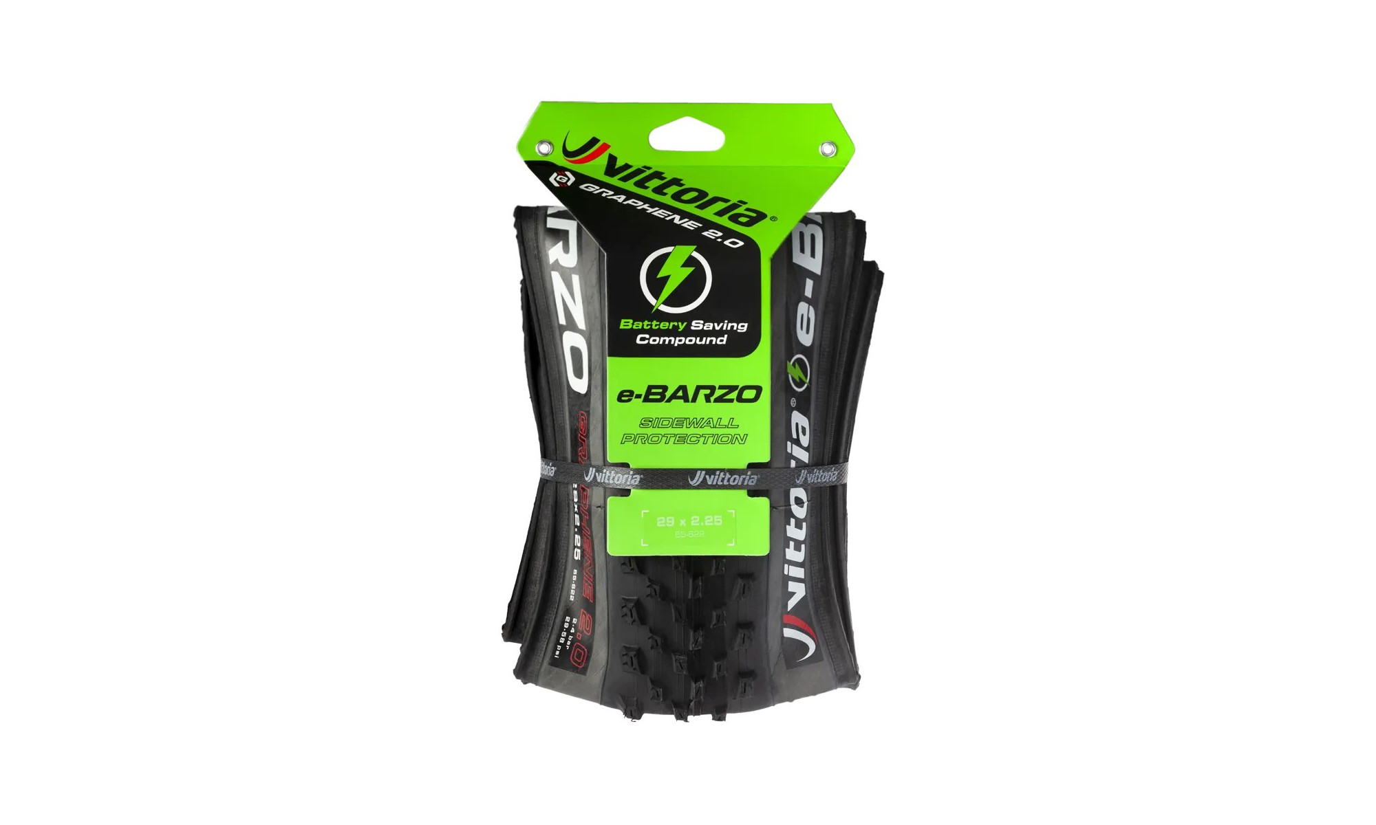 Rehv 29" Vittoria e-Barzo XC-Trail TNT Fold 29x2.6 / 65-622 anthracite-black - 2