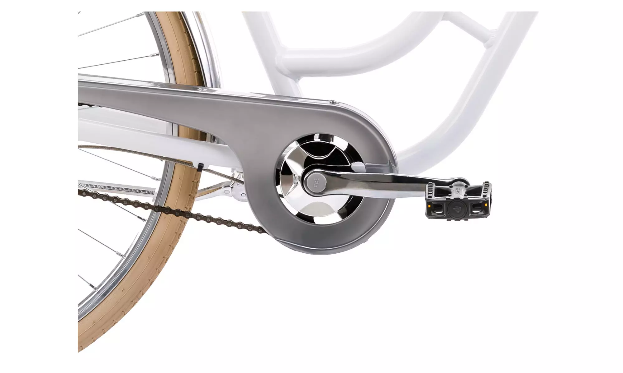 Jalgratas Romet Luiza Classic 28" 2023 white - 6