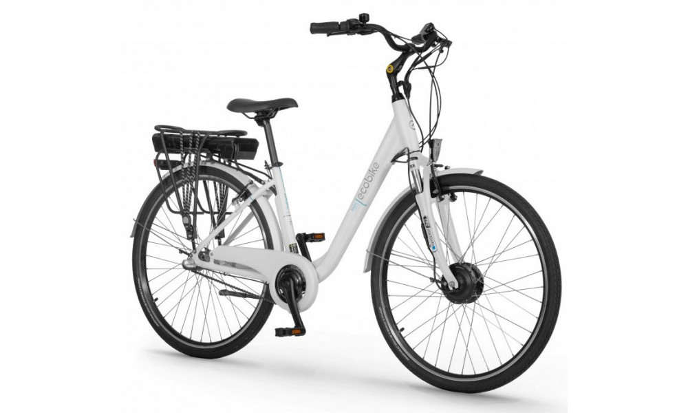 Elektrijalgratas Ecobike Basic Nexus 28" 2023 white - 1