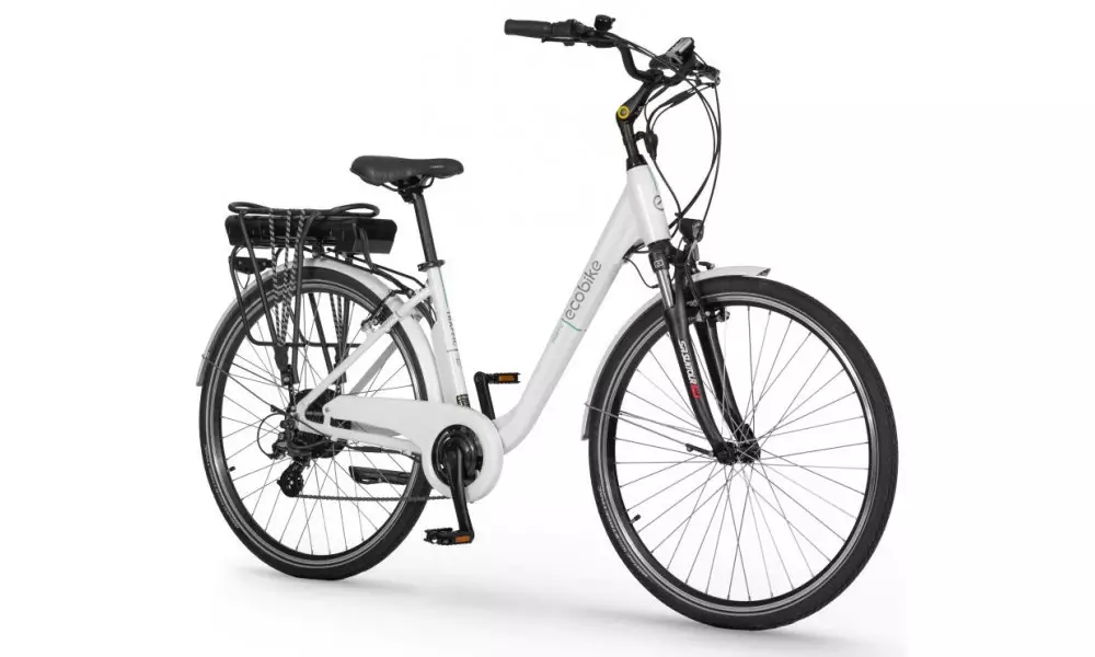 Elektrijalgratas Ecobike Traffic 28" 2023 white - 1