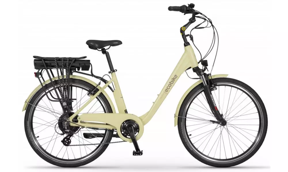 Elektrijalgratas Ecobike Traffic 26" 2023 beige - 9