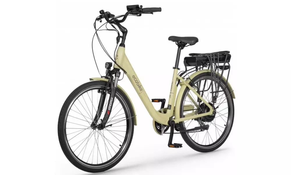 Elektrijalgratas Ecobike Traffic 26" 2023 beige - 10
