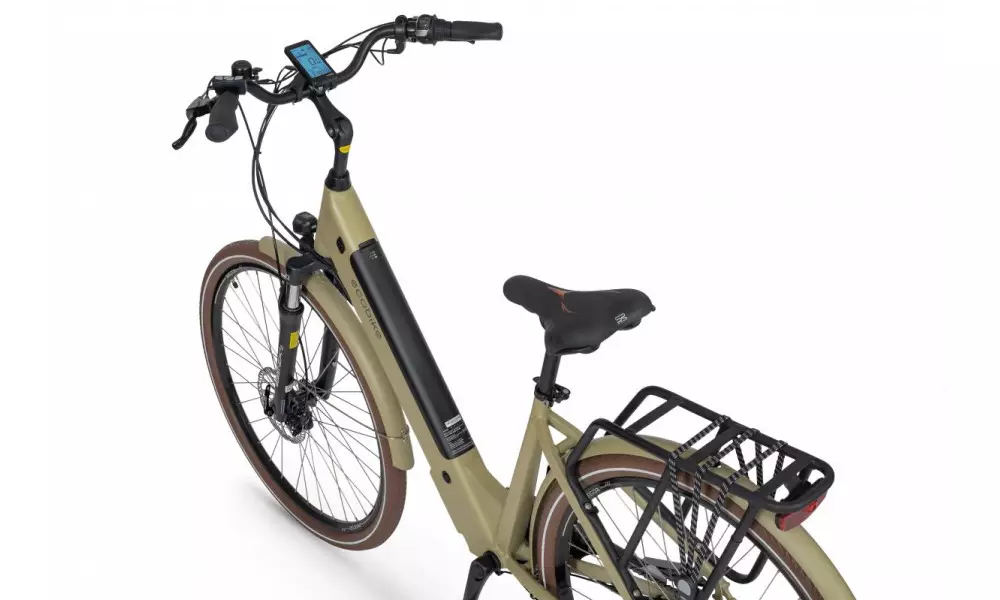 Elektrijalgratas Ecobike X-City 28" 2023 cappuccino - 5