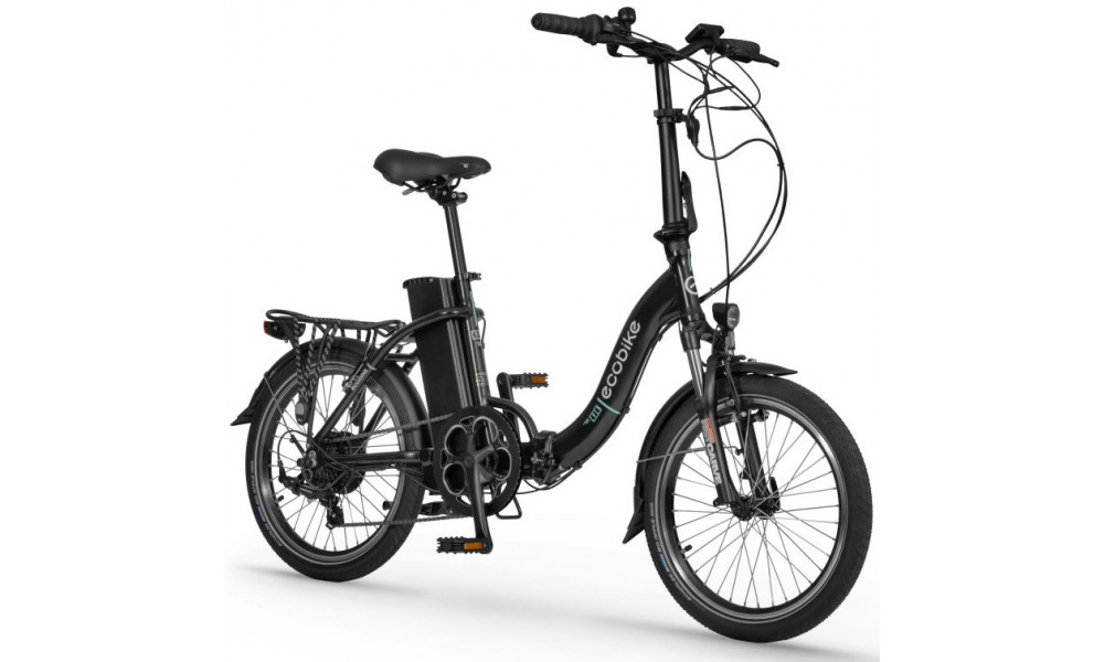 Elektrijalgratas Ecobike Even 20" 2023 black - 1