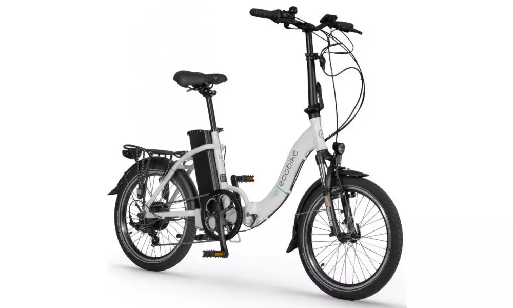 Elektrijalgratas Ecobike Even 20" 2023 white - 1