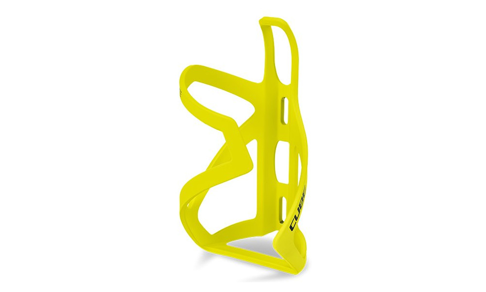 Pudelikorv Cube HPP Sidecage matt neon yellow'n'glossy black 