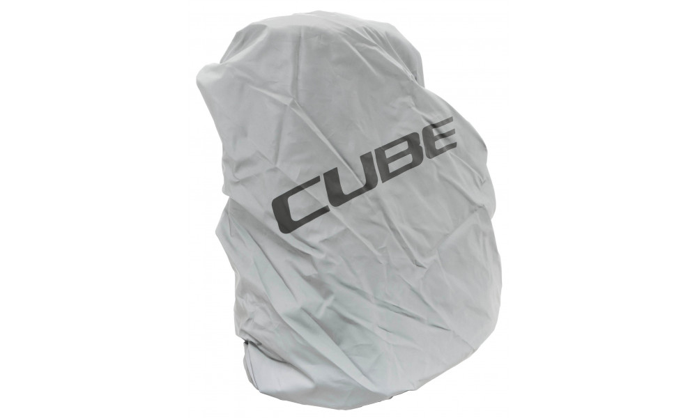 Kuprinės uždangalas nuo lietaus Cube Large grey reflective - 1