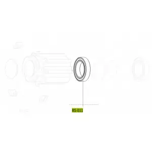Rummu kuullaager Fulcrum RS-011 (4 tk.)