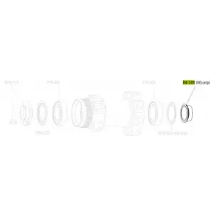 Tagarummu varuosa Fulcrum DB spacer