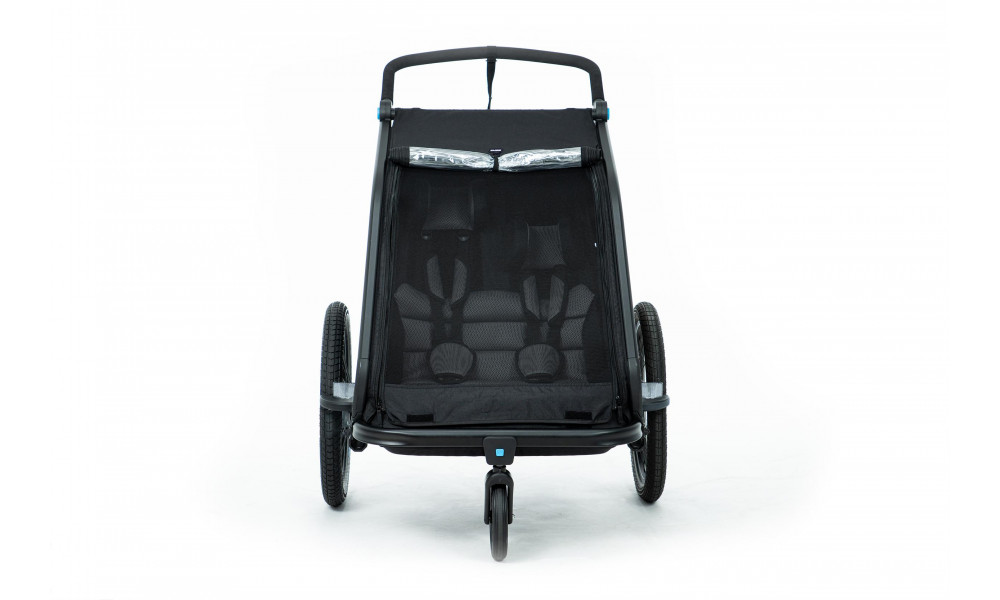 Lastekäru Cube Double CMPT black - 7