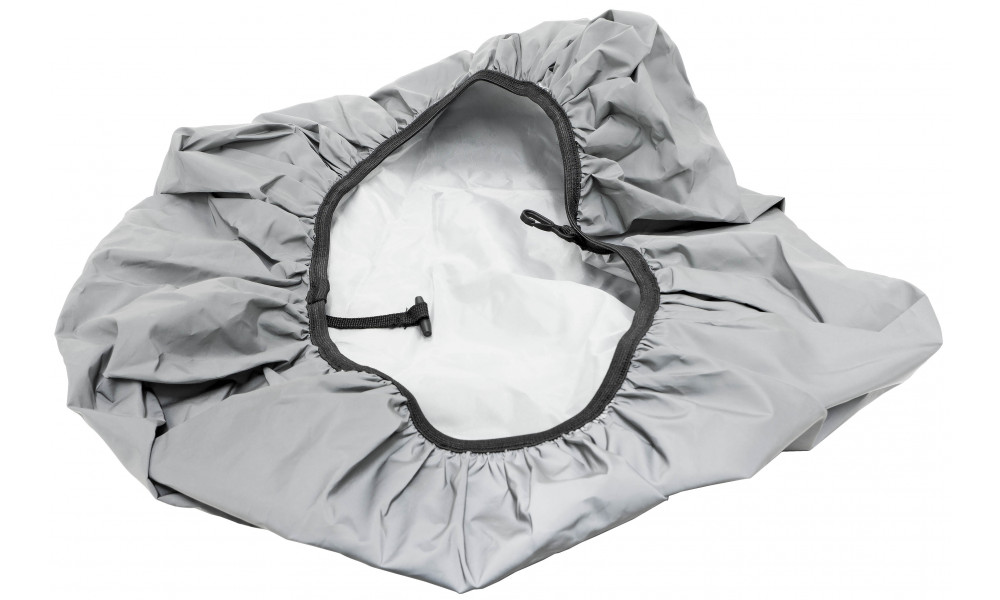 Kuprinės uždangalas nuo lietaus Cube Large grey reflective - 2