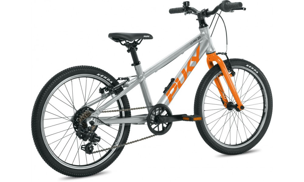Jalgratas PUKY LS-PRO 20-7 Alu silver/orange - 2