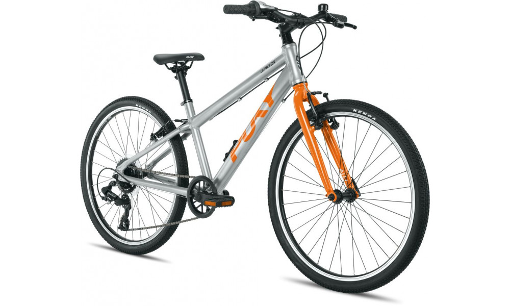 Jalgratas PUKY LS-PRO 24-8 Alu silver/orange - 3