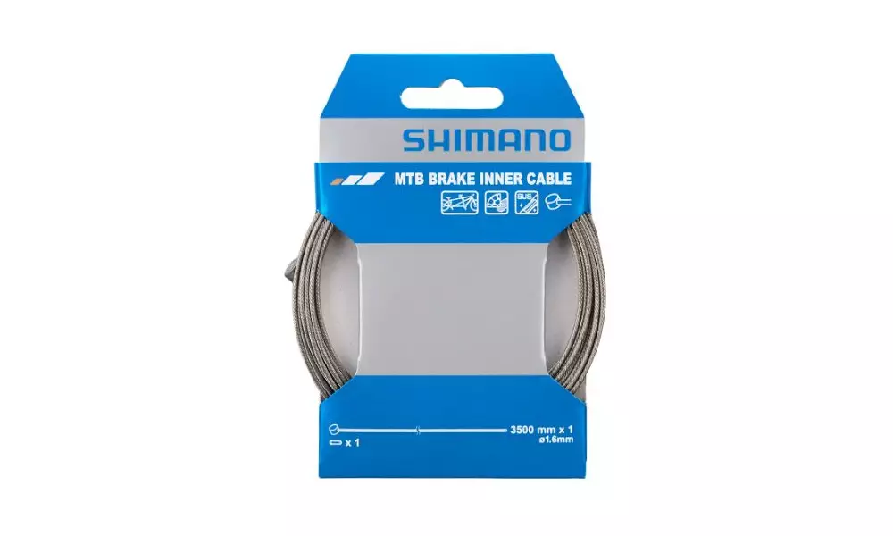 Piduritross Shimano MTB Extra Long stainless 1.6x3500mm - 2