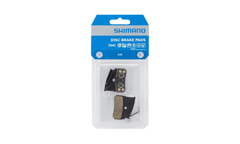 Ketaspiduriklotsid Shimano N04C Metal - 2