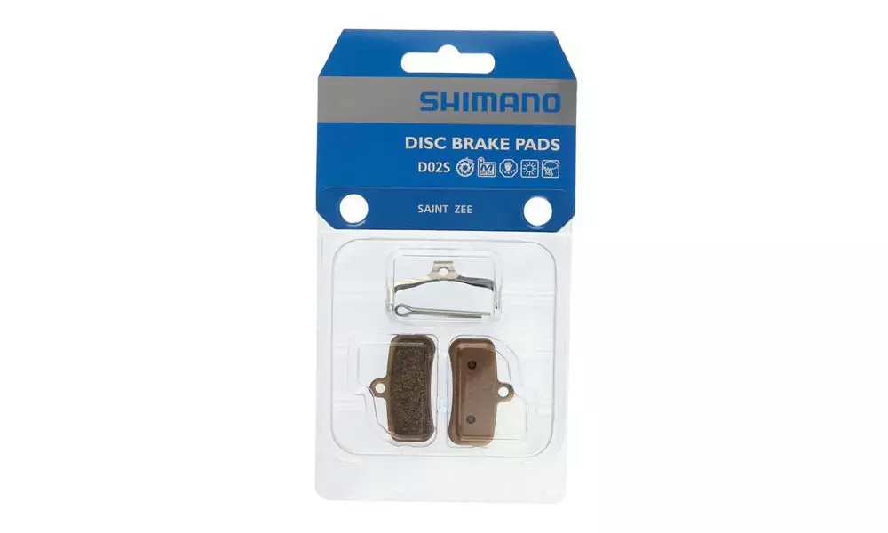 Ketaspiduriklotsid Shimano D02S Metal 