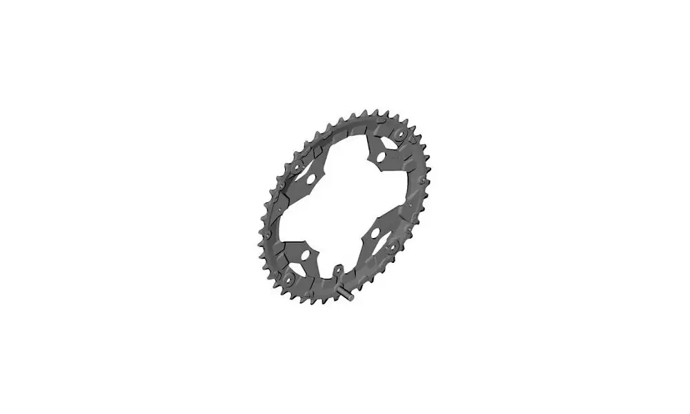 Hammasratas Shimano ALIVIO FC-T4010 104mm 9-speed 44T black 