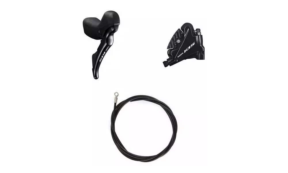 Ketaspidur tagumine Shimano 105 ST-R7020(R)/BR-R7070(R) hydraulic flat mount 2x11-speed 