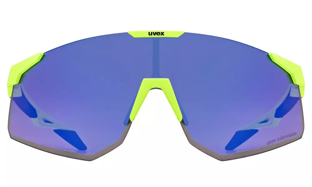 Prillid Uvex pace perform CV yellow matt / mirror blue - 5