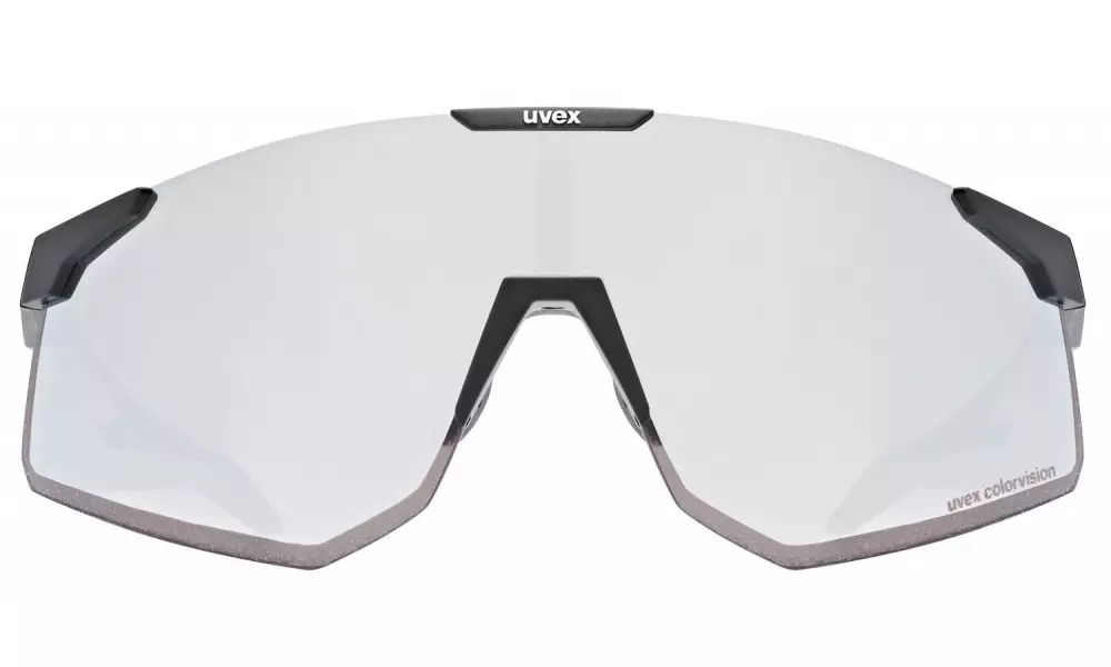 Prillid Uvex pace perform S CV black matt / mirror silver - 5