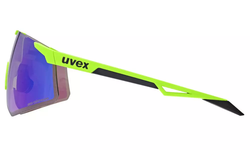 Prillid Uvex pace perform S CV yellow matt / mirror blue - 4