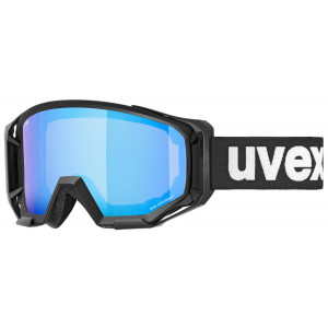 Prillid Uvex athletic CV black mat SL / FM blue-green